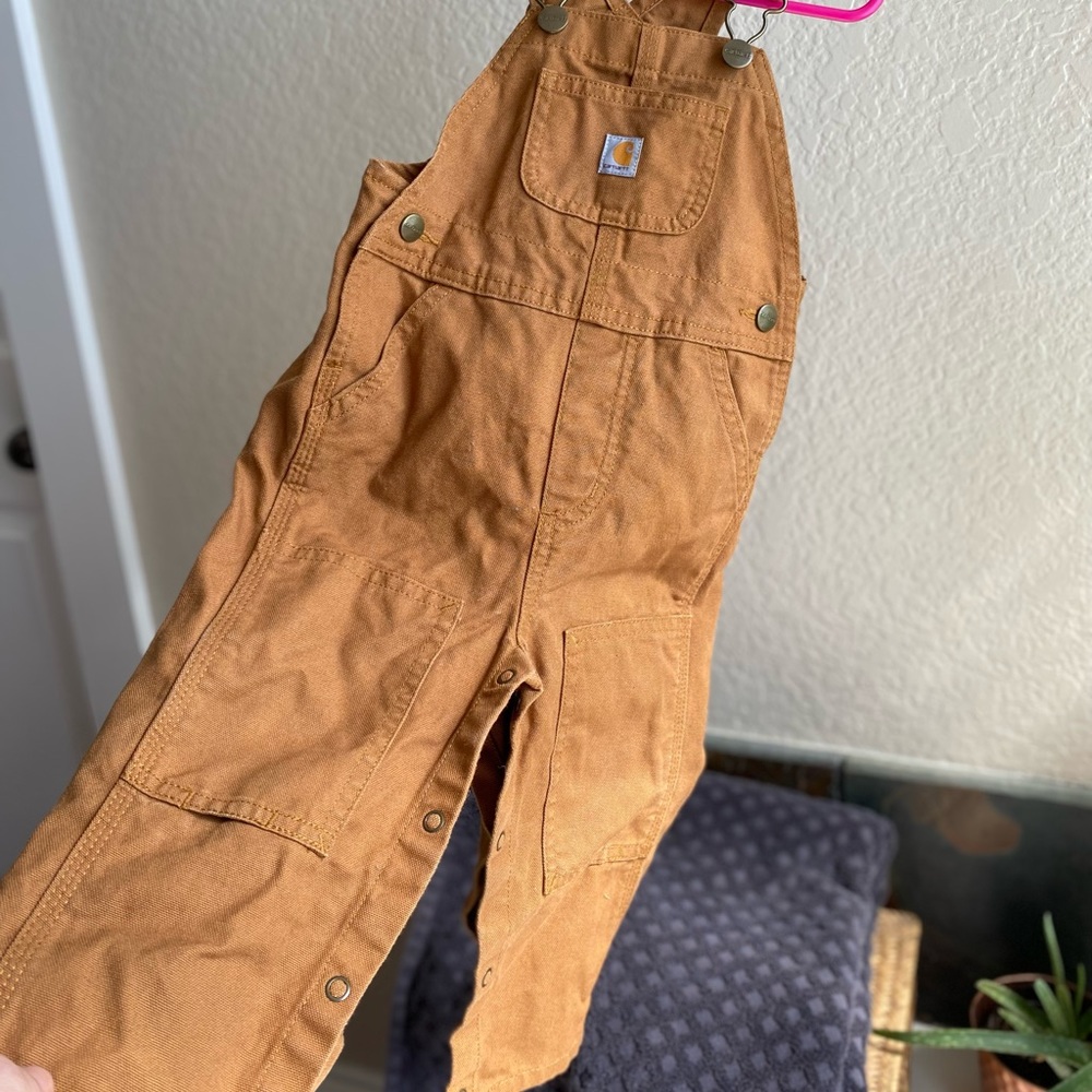 Carhartt 18 mo tan overall